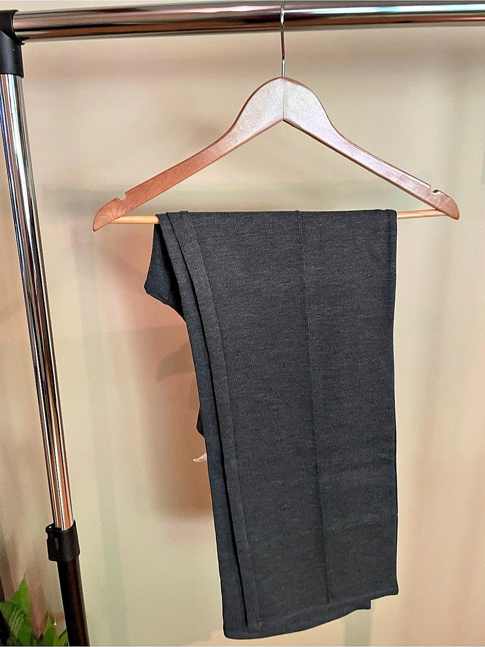H&M Maternity Gray Flare Pants medium